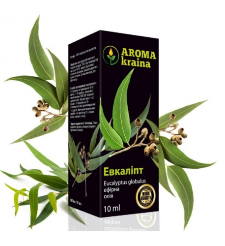 Esenciálny olej eukalyptový 10 ml UA