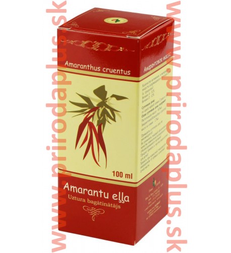 Amarantový olej 100 ml – zmes olejov