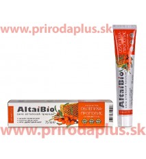 Zubná pasta AltajBio - rakytník rešetliakový, propolis 75 ml