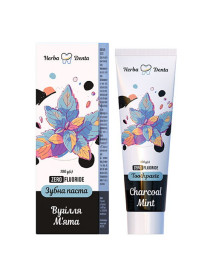 Zubná pasta /bez fluoru/ - aktívne uhlie a mäta 100 g
