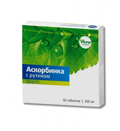 Askorbinka s rutínom (vitamin C) - forte 50tab