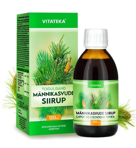 Sirup z borovicových výhonkov – 120 ml – Vitateka