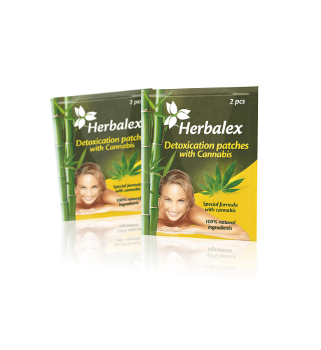 Detoxikačné náplasti s konope - 60 ks - Herbalex Detoxikačné náplasti s konope - 60 ks - Herbalex