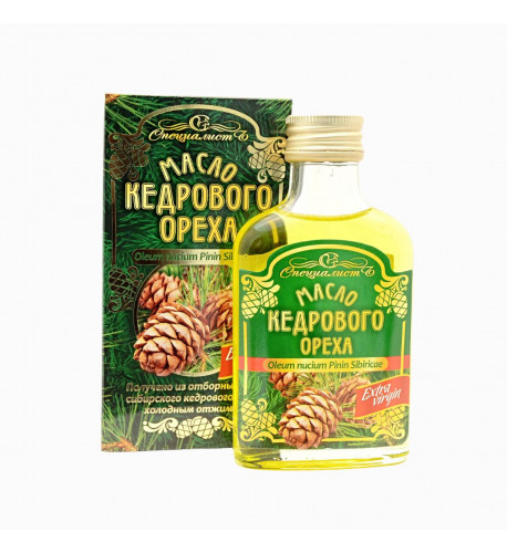 100% cédrový olej Altajský, za studena lisovaný, panenský - Specialist Objem: 100 ml