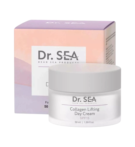 Kolagénový denný liftingový krém SPF15 - 50ml - Dr. Sea