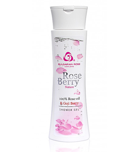 ROSE BERRY NATURE sprchový gél 200ml - Bulgarian Rose Karlovo