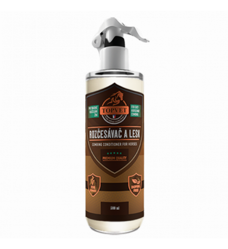 Rozčesávač a lesk pre kone 500 ml - Green idea