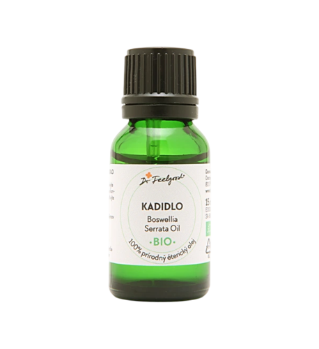 Kadidlo BIO - éterický olej - 15 ml - Dr. Feelgood Kadidlo BIO - éterický olej - 15 ml - Dr. Feelgood