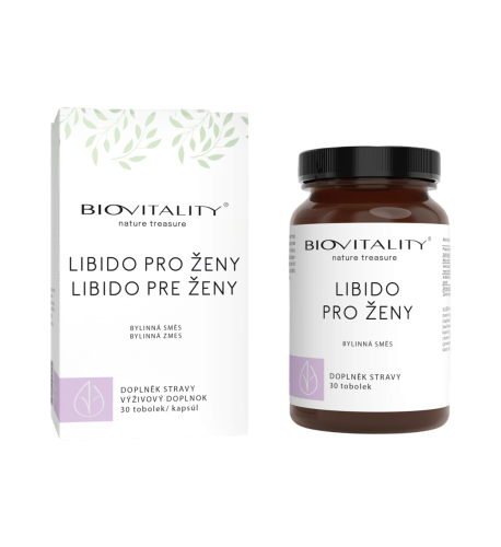 Libido pre ženy – bylinný komplex – 30 kapsúl – Green idea Libido pre ženy – bylinný komplex – 30 kapsúl – Green idea