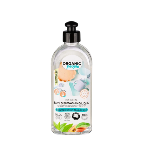 Prírodný prostriedok na riad pre deti - 350 ml - Organic People