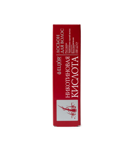 Vlasová voda s kyselinou nikotínovou - 100ml - Elixir
