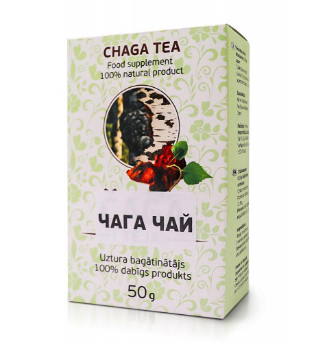 Čaga čaj 100% prírodný  - 50g - HealthNA