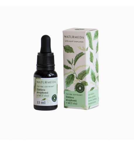 Žihľava dvojdomá – Tetra bylinný extrakt – 15 ml – Naturmeda
