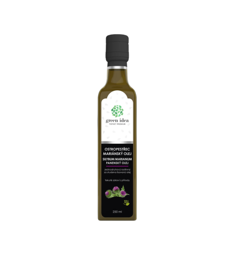 Pestrec mariánsky olej 250 ml - Green idea Pestrec mariánsky olej 250 ml - Green idea