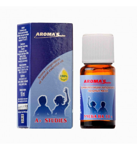Zmes esenciálnych olejov Učenie (10+) - 10 ml - Aroma'Saules