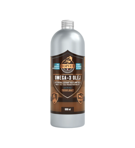 Omega-3 olej pre kone - 1000 ml - Green idea