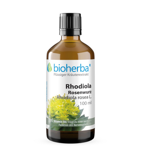 Rhodiola kvapky – tinktúra – 100 ml – Bioherba