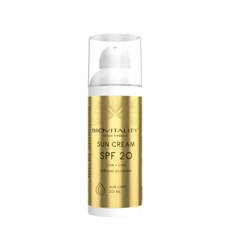 Opaľovací krém SPF 20 – starostlivosť o pokožku na slnku 50 ml – Green idea Opaľovací krém SPF 20 – starostlivosť o pokožku na slnku 50 ml – Green idea