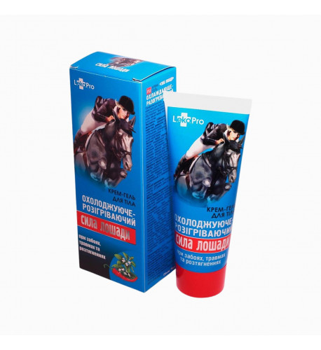 Konská sila krém/gél hrejivo-chladivý na zápaly, výrony, svaly - 75 ml - LekoPro