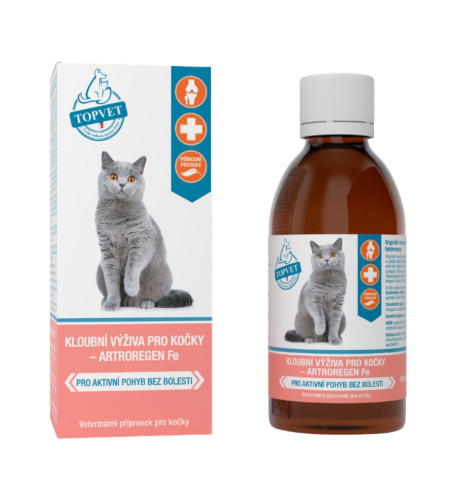 Kĺbová výživa pre mačky - Artroregen Fe 200 ml - Green idea Kĺbová výživa pre mačky - Artroregen Fe 200 ml - Green idea