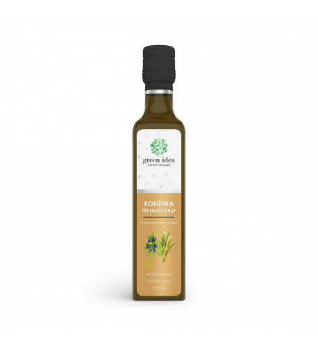 Čučoriedkový sirup trstinový 250 ml - Green idea