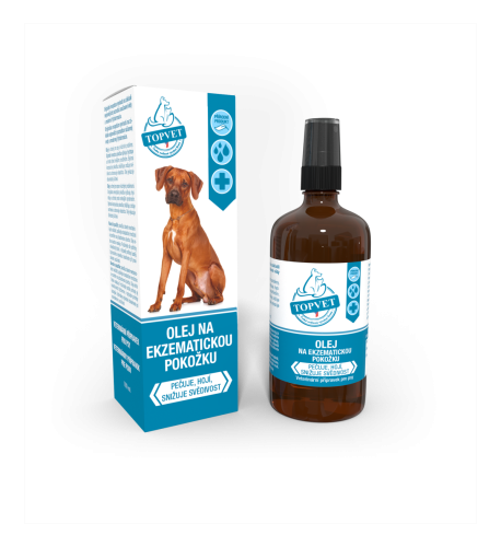 Olej na ekzematickú pokožku pre psov – 100 ml – Green idea Olej na ekzematickú pokožku pre psov – 100 ml – Green idea