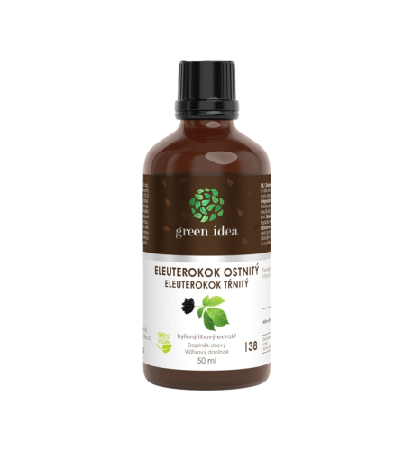 Eleuterokok tinktúra – kvapky 50 ml – Green idea Eleuterokok tinktúra – kvapky 50 ml – Green idea