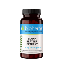 Senna listy extrakt 320 mg – 100 kapsúl – Bioherba