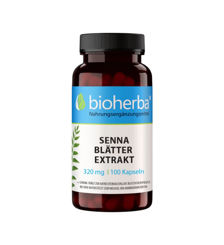 Senna listy extrakt 320 mg – 100 kapsúl – Bioherba