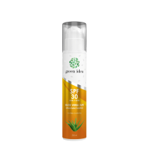 Aloe vera sun - opaľovacie mlieko SPF 30 200 ml - Green idea Aloe vera sun - opaľovacie mlieko SPF 30 200 ml - Green idea