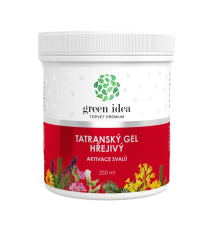 Tatranský bylinný gél - hrejivý 250 ml - Green idea