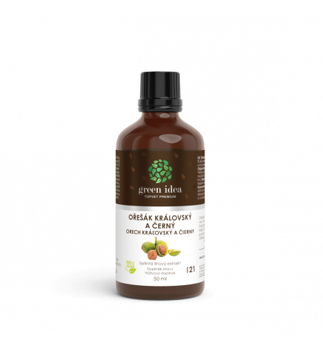 Orech kráľovský – tinktúra – kvapky 50 ml – Green idea
