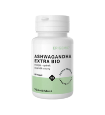 Ashwagandha EXTRA BIO - 60 kapsúl - Epigemic®