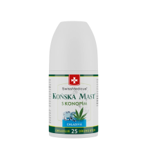 Konská masť s konope chladivá ROLL-ON - 90 ml - SwissMedicus Konská masť s konope chladivá ROLL-ON - 90 ml - SwissMedicus