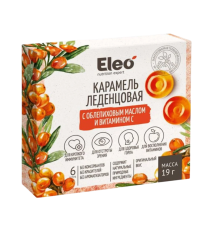 Karamelové cukríky s rakytníkovým olejom a vitamínom C - 6ks/19g - ELEO Karamelové cukríky s rakytníkovým olejom a vitamínom C - 6ks/19g - ELEO
