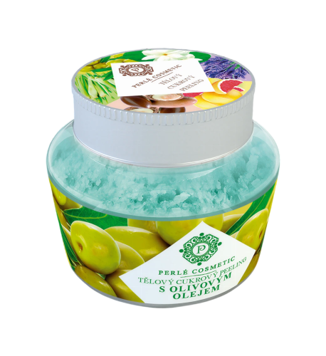 Cukrový peeling s olivovým olejom 200 g – Green idea