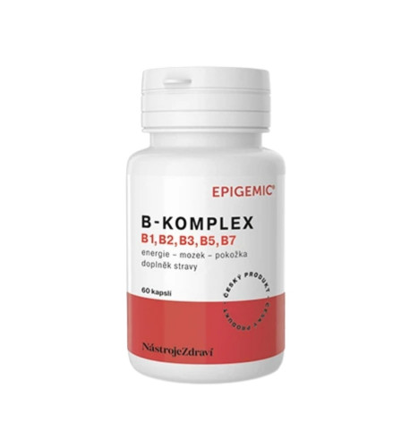 B-KOMPLEX B1, B2, B3, B5, B7 - 60 kapsúl - Epigemic®