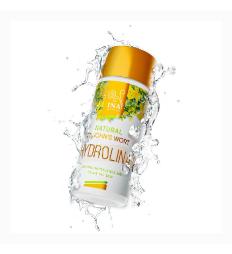 HYDROLINA - voda z ľubovníka na psoriázu a podráždenú pokožku - 150 ml - INA Essentials HYDROLINA - voda z ľubovníka na psoriázu a podráždenú pokožku - 150 ml - INA Essentials