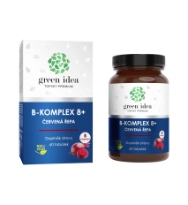 B-komplex 8+ červená repa - 60 kapsúl - Green idea