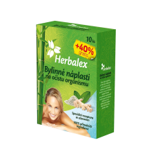 Bylinné náplasti na očistu organizmu - 60 ks - Herbalex