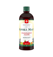 Konská masť - hrejivý bylinný balzam - 400 ml - SwissMedicus