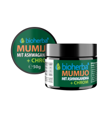 Mumio extrakt Shilajit s Ashwagandhou - 50 g - Bioherba Mumio extrakt Shilajit s Ashwagandhou - 50 g - Bioherba