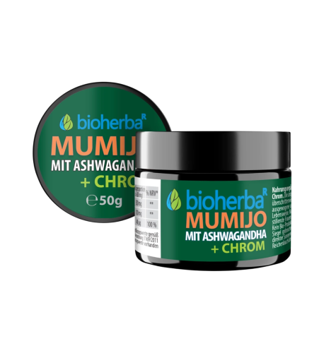Mumio extrakt Shilajit s Ashwagandhou - 50 g - Bioherba