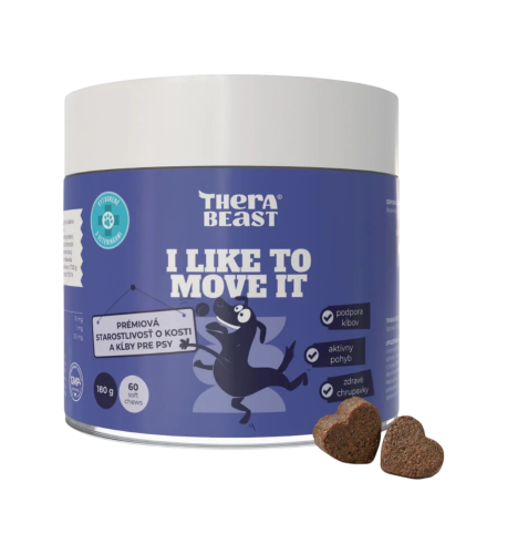 I Like To Move It Premium – podpora kĺbov a chrupaviek pre psov – 60 ks – Therabeast I Like To Move It Premium – podpora kĺbov a chrupaviek pre psov – 60 ks – Therabeast