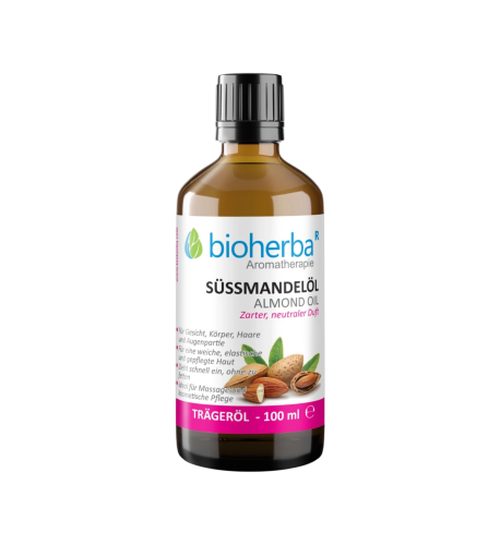 Olej zo sladkých mandlí – 100 ml – Bioherba