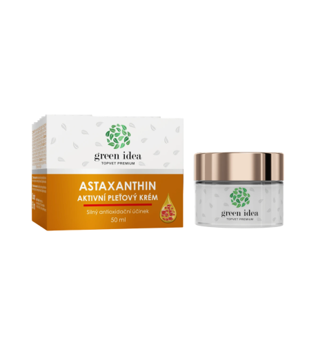 Astaxantín - aktívny pleťový krém 50 ml - Green idea