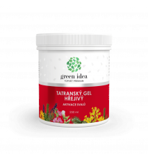 Tatranský bylinný gél - hrejivý 250 ml - Green idea