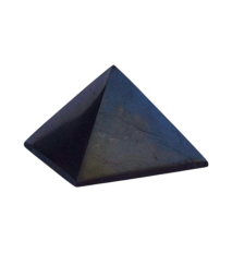 Šungitové kamene Šungit pyramída Veľkosť: 5 cm