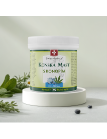 Konská masť s konope chladivá - 75 ml - SwissMedicus