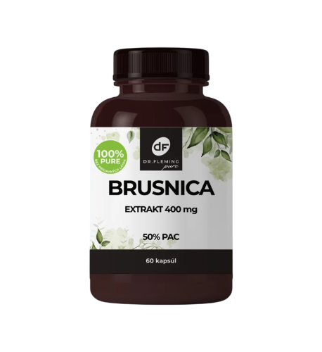 Brusnica Extrakt 50% PAC - 60 kapsúl - Dr. Fleming